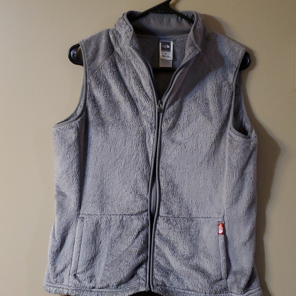Women's Large Gray Northface Vest
